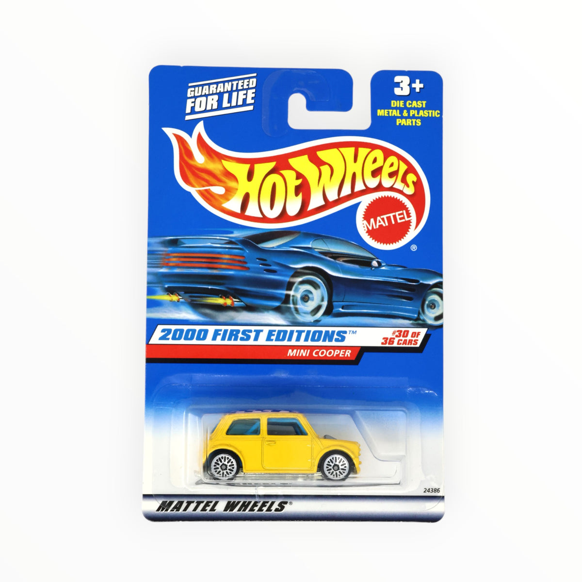 Hot Wheels Mini Cooper (Yellow w/ WSP's) - Mainline (2000) 90/250 ...