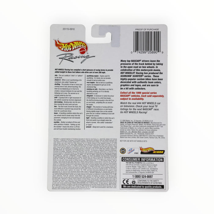 Hot Wheels Scorchin' Scooter (#94, McDonalds) Pro Racing (2000)