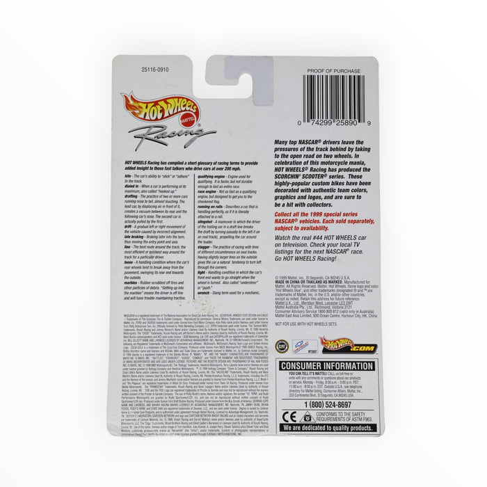 Hot Wheels Scorchin' Scooter (#6, Valvoline) Pro Racing (2000)