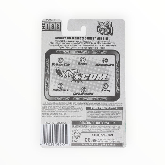 Hot Wheels Ford Bronco - Mainline (2000) 198/250