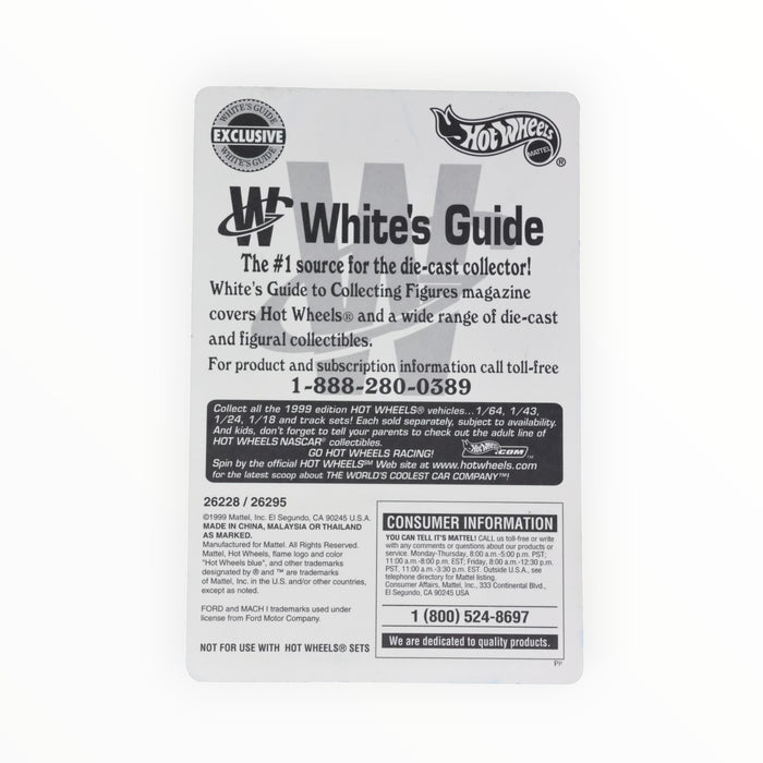 Hot Wheels '70 Mustang Mach 1 (White's Guide) Promo (1999)