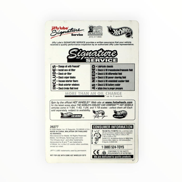 Hot Wheels Phaeton (Jiffy Lube) Promo (2000)