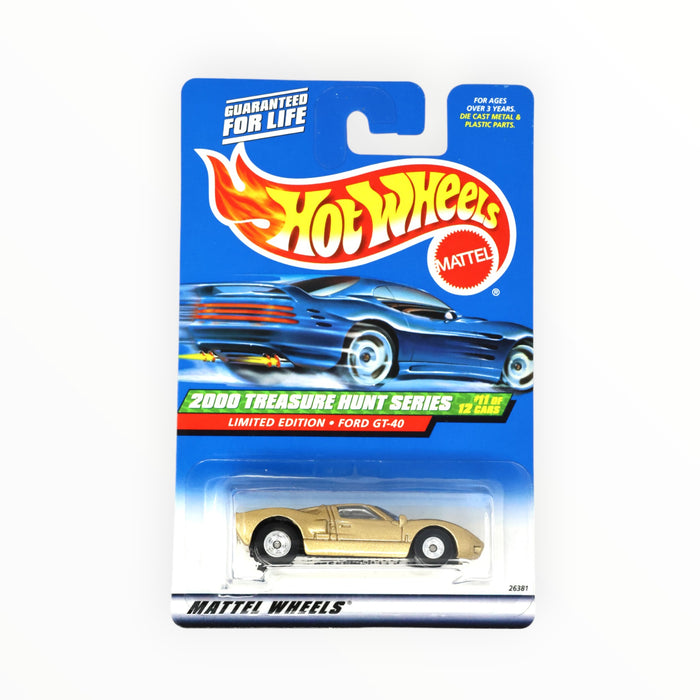 Hot Wheels Ford GT-40 (Treasure Hunt) Mainline (2000) 59/250