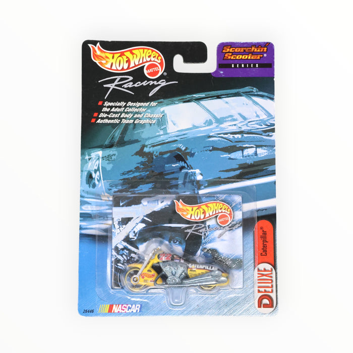 Hot Wheels Scorchin' Scooter (#22, Caterpillar) Pro Racing (2000)