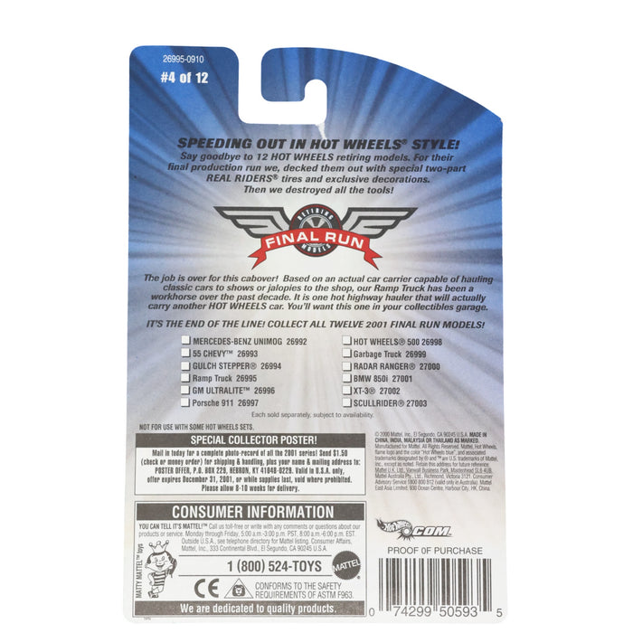 Hot Wheels Ramp Truck - Mainline (2001)