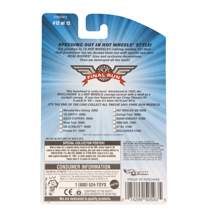 Hot Wheels Skullrider - Mainline (2001)