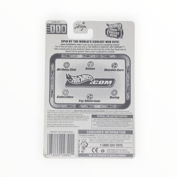 Hot Wheels Pontiac Rageous - Mainline (2000) 119/250