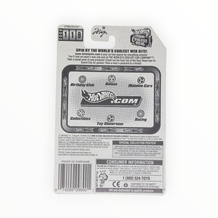 Hot Wheels Pontiac Rageous - Mainline (2000) 119/250