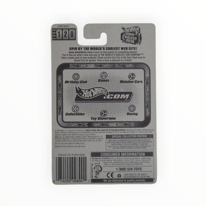 Hot Wheels Mercedes SLK - Mainline (2000) 120/250