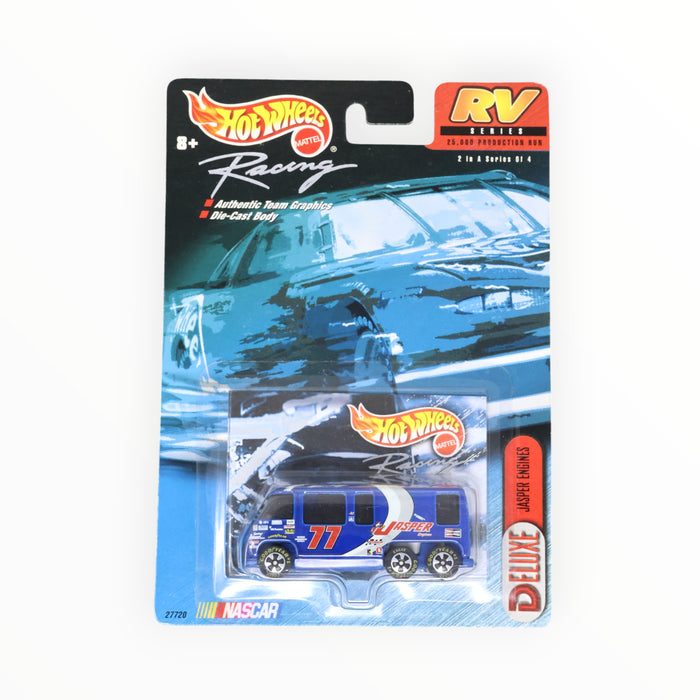 Hot Wheels GMC Motorhome (#77, Jasper Engines & Transmissions) Pro Racing (2000)