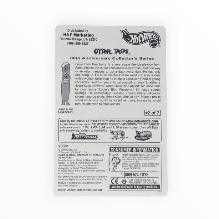 Hot Wheels Purple Passion (Otter Pops) Promo (2000)