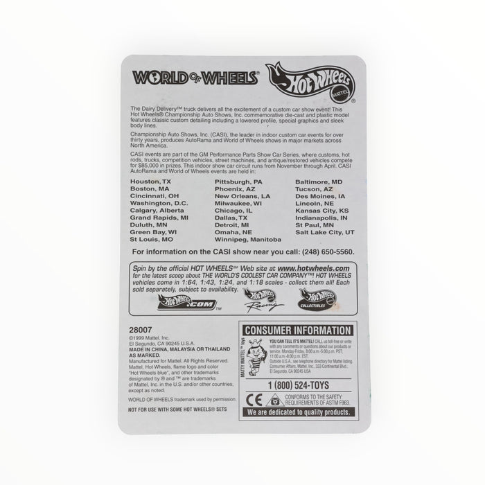 Hot Wheels Dairy Delivery (World of Wheels / Autorama) Promo (2000)