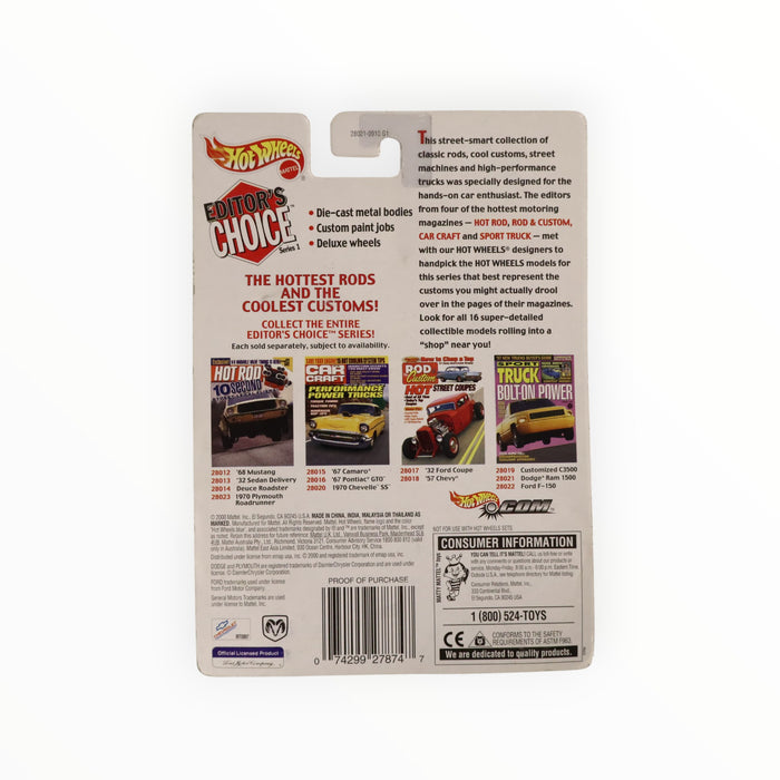 Hot Wheels Dodge Ram 1500 - Editor's Choice (2000) 10/16