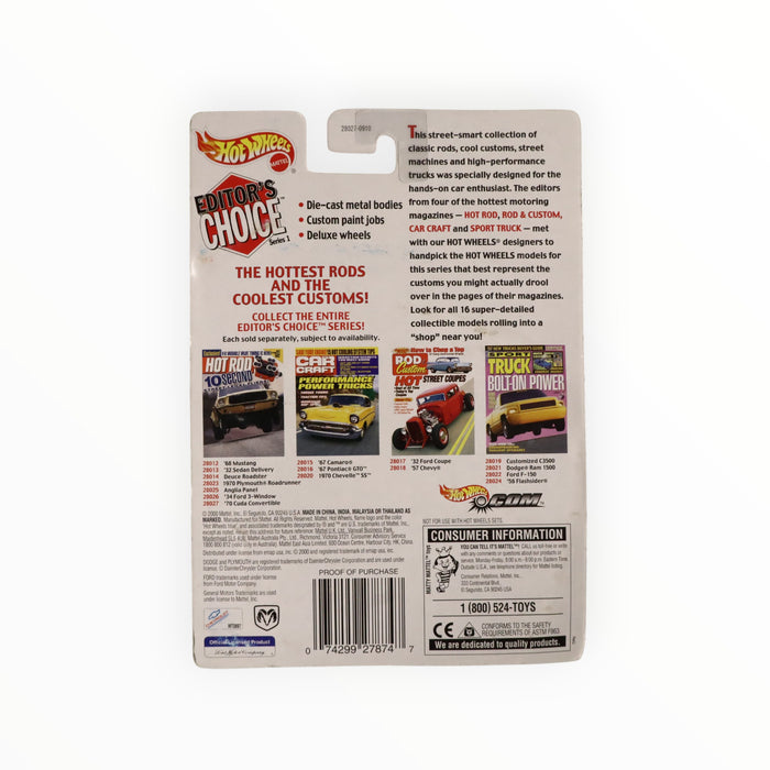Hot Wheels '70 Cuda Convertible - Editor's Choice (2000) 15/16