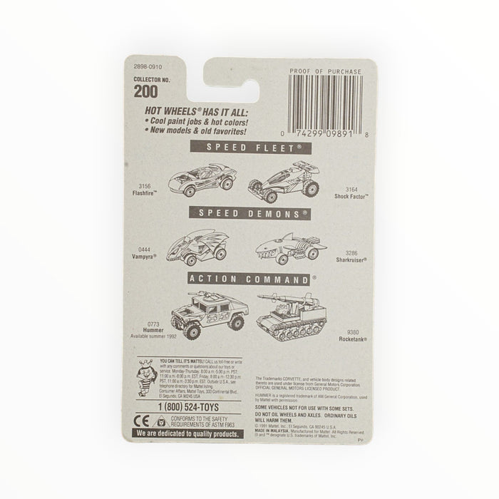 Hot Wheels Custom Corvette - Mainline (1995) #200