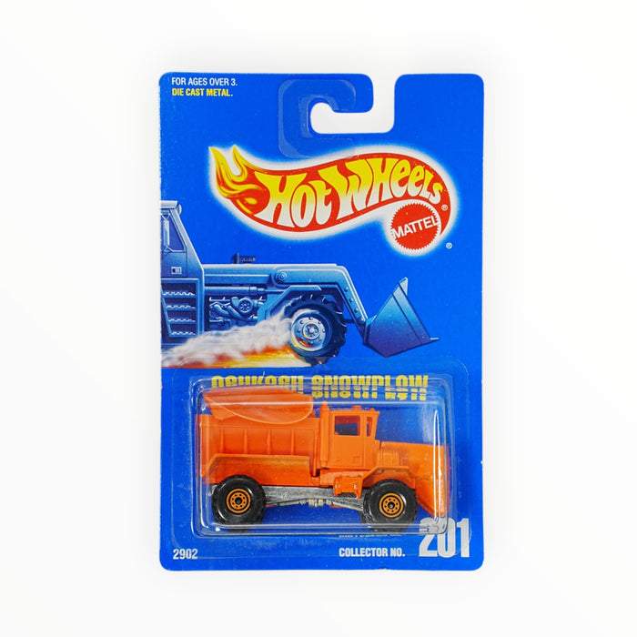 Hot Wheels Oshkosh Snowplow - Mainline (1995) #201