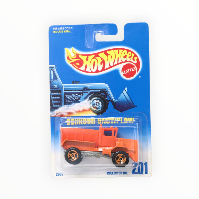 Hot Wheels Oshkosh Snowplow - Mainline (1996) #201