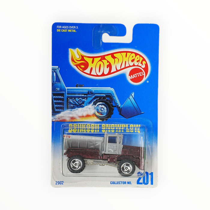 Hot Wheels Oshkosh Snowplow - Mainline (1997) #201