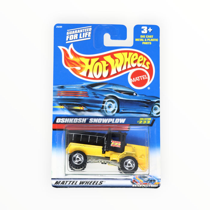 Hot Wheels Oshkosh Snowplow - Mainline (2000) 233/250