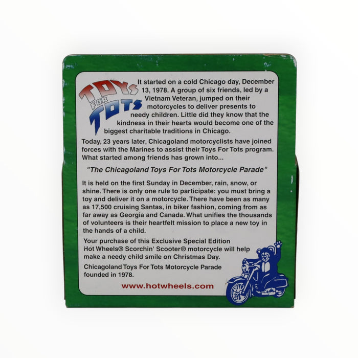 Hot Wheels Scorchin' Scooter (Toys For Tots, Chicagoland MC Parade) Promo (2000)