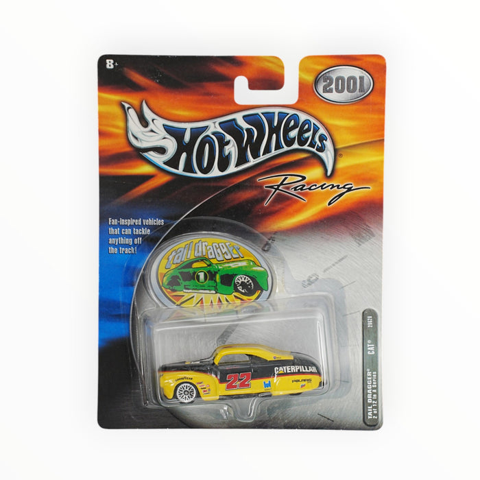 Hot Wheels Tail Dragger (#22, Caterpillar) Pro Racing (2001)