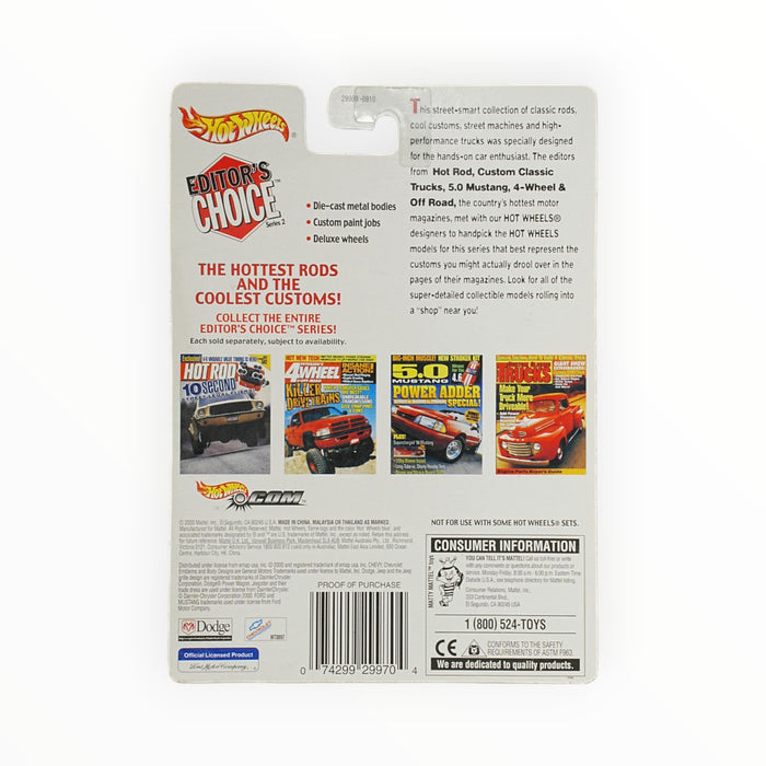 Hot Wheels Jeepster - Editor's Choice (2001)