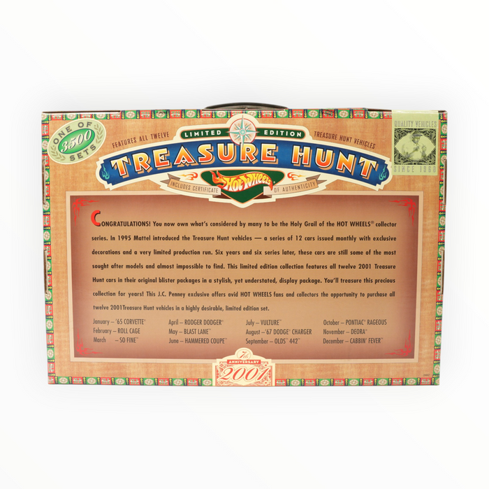Hot Wheels 2001 Treasure Hunt Box Set - Special Edition (2001)