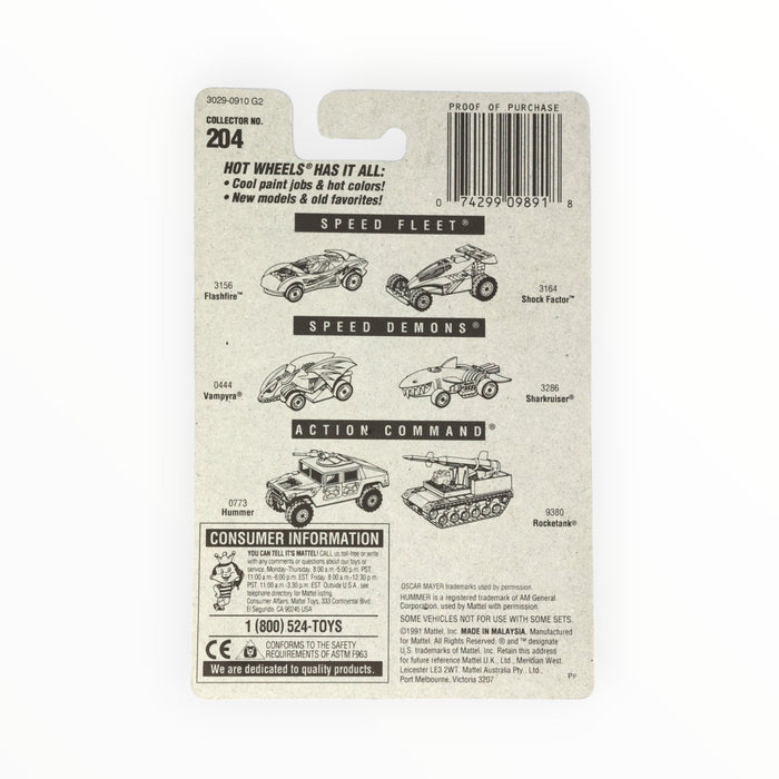 Hot Wheels Oscar Meyer Weinermobile - Mainline (1996) #204