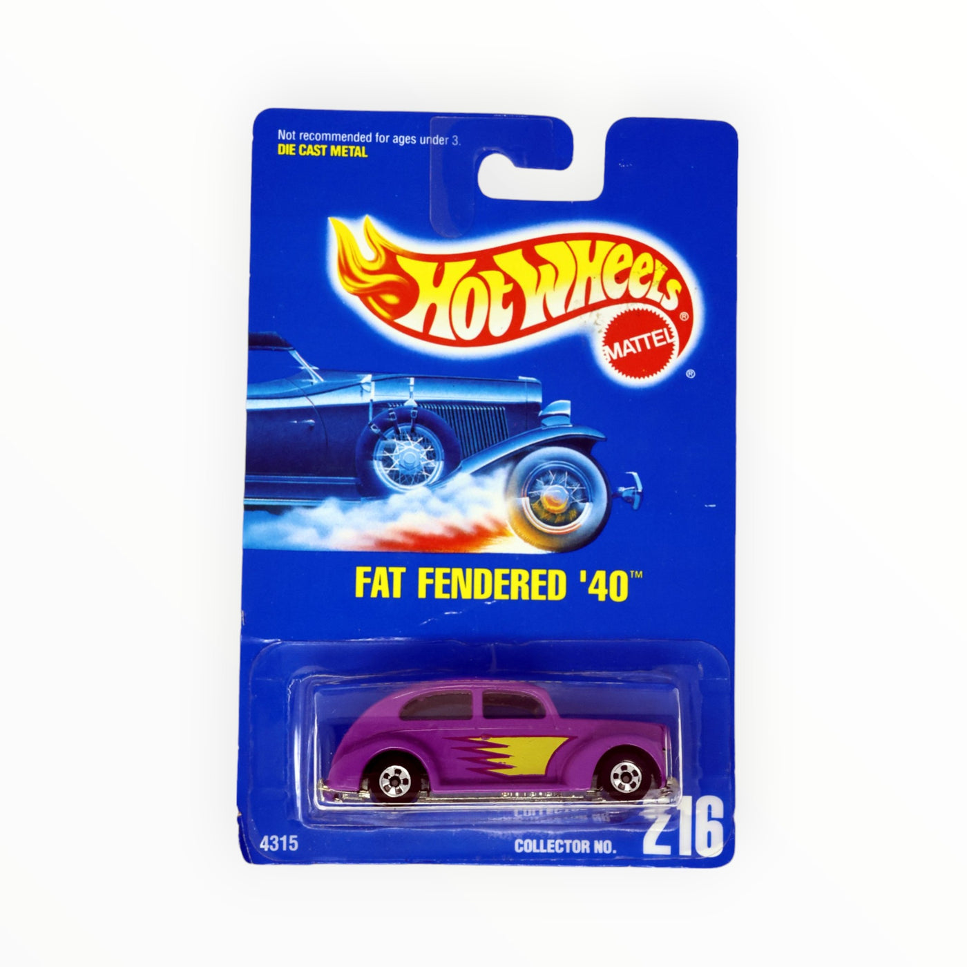 home hot wheels fat fendered 40 mainline 1993 216