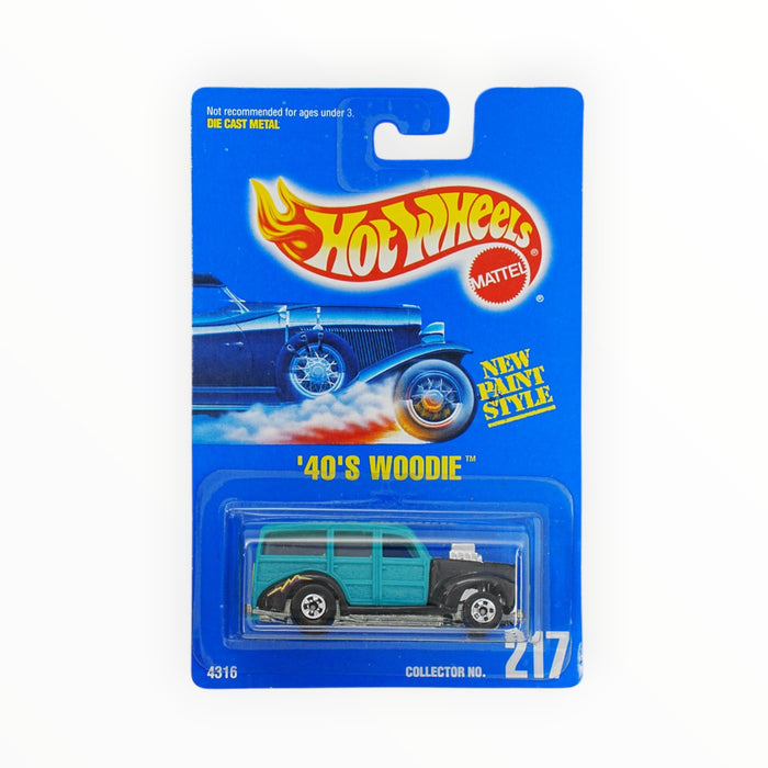 Hot Wheels '40's Woodie - Mainline (1993) #217