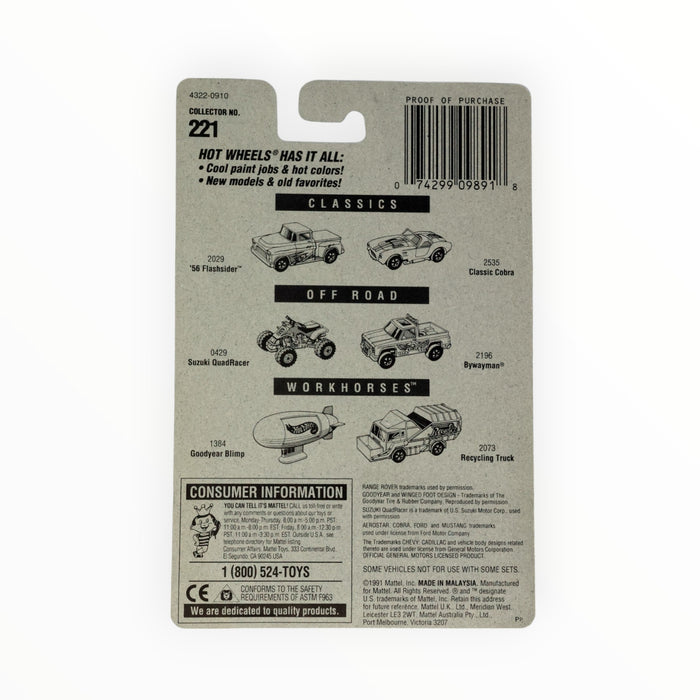Hot Wheels Range Rover - Mainline (1997) #221