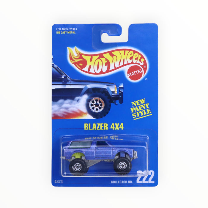 Hot Wheels Blazer 4x4 - Mainline (1993) #222