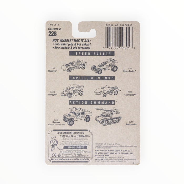 Hot Wheels Ferrari 348 - Mainline (1993) #226