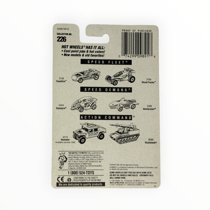 Hot Wheels Ferrari 348 - Mainline (1995) #226