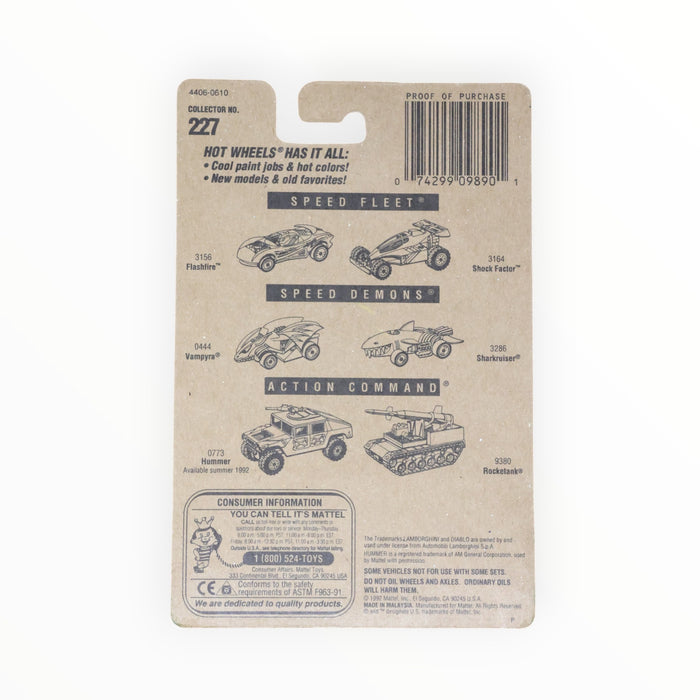 Hot Wheels Lamborghini Diablo - Mainline (1994) #227