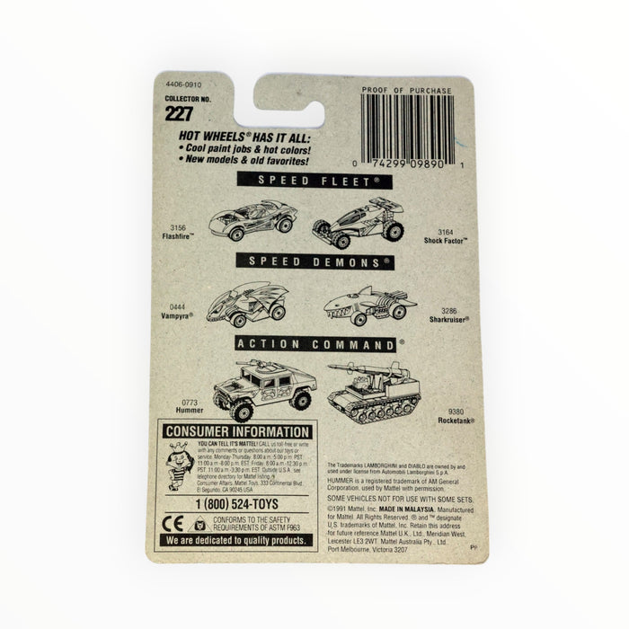 Hot Wheels Lamborghini Diablo - Mainline (1995) #227