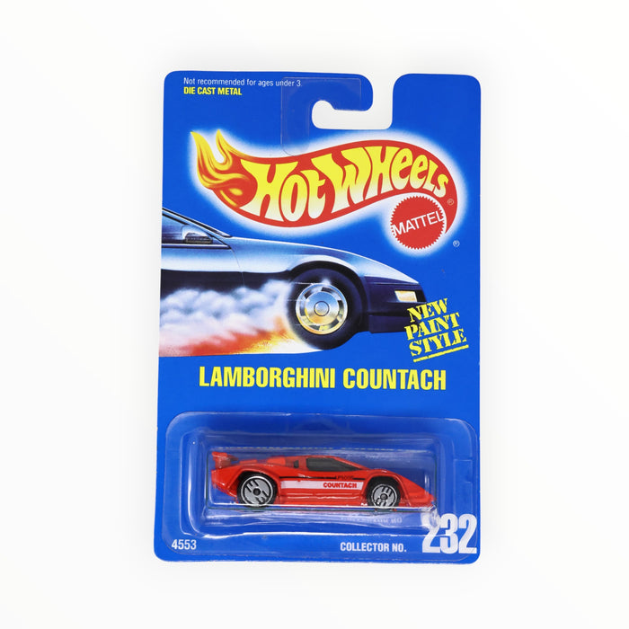 Hot Wheels Lamborghini Countach - Mainline (1993) #232