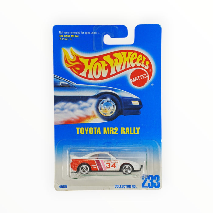 Hot Wheels Toyota MR2 Rally - Mainline (1996) #233