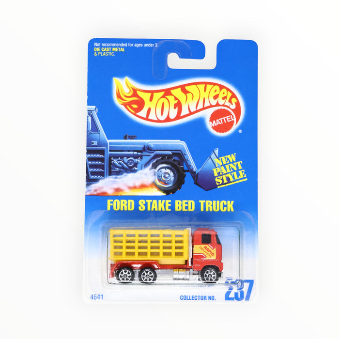 Hot Wheels Ford Stake Bed Truck - Mainline (1996) #237