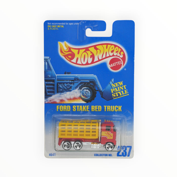 Hot Wheels Ford Stake Bed Truck - Mainline (1996) #237