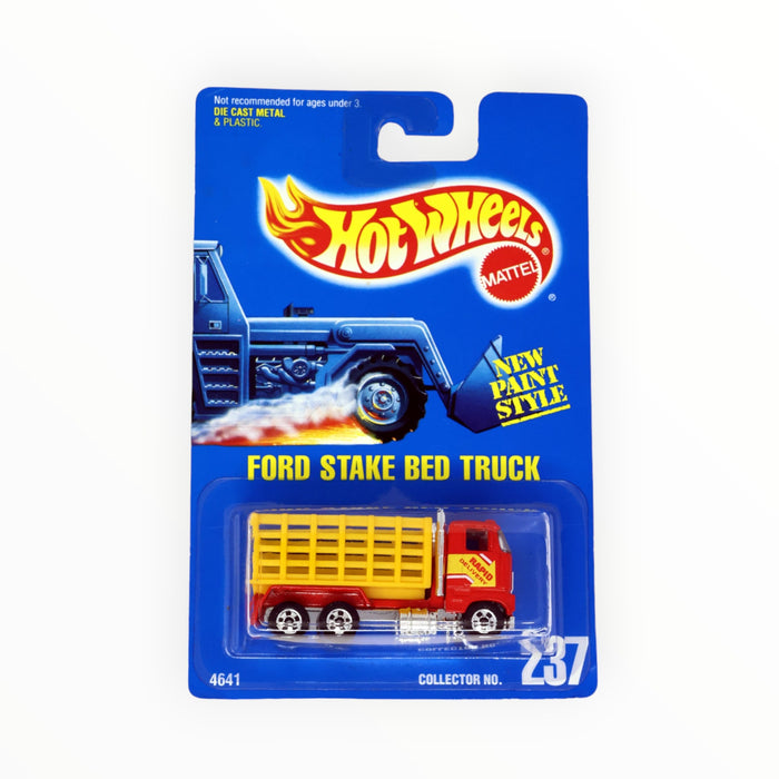 Hot Wheels Ford Stake Bed Truck - Mainline (1996) #237