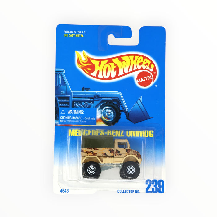 Hot Wheels Mercedes-Benz Unimog - Mainline (1993) #239