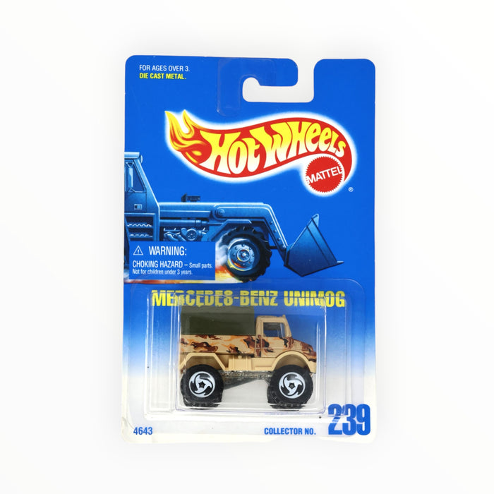 Hot Wheels Mercedes-Benz Unimog - Mainline (1996) #239