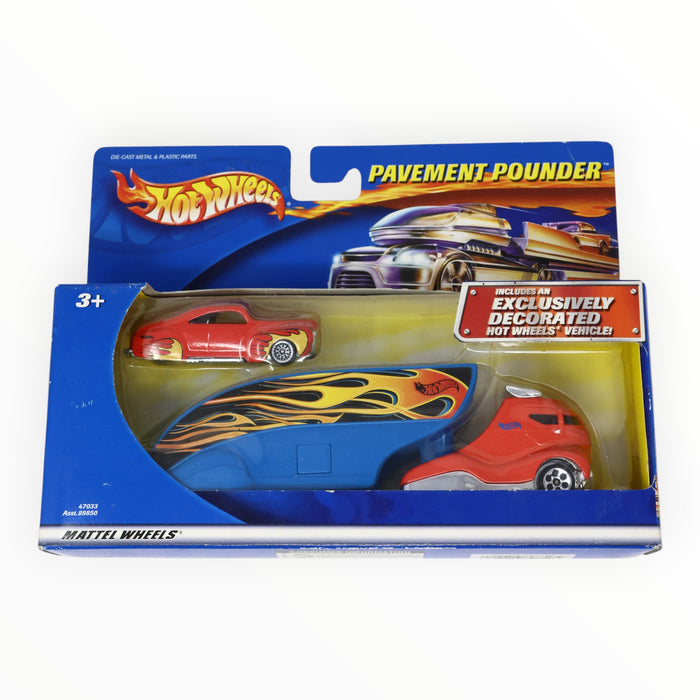 Hot Wheels Streamlined Cabover Truck / Tail Dragger - Truckin' Transporters (2003)