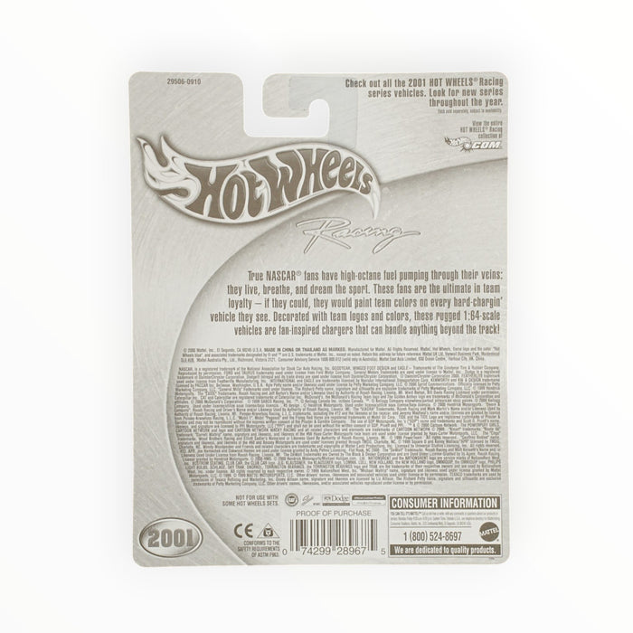Hot Wheels Tail Dragger (#7, Nations Rent) Pro Racing (2001)