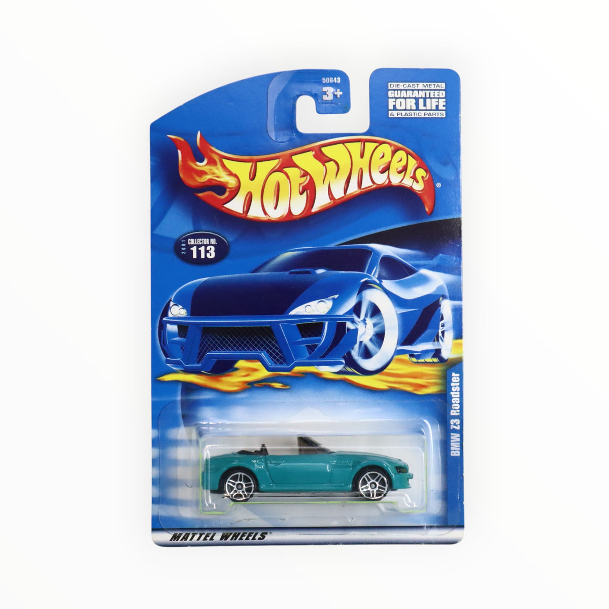 Hot Wheels BMW Z3 Roadster - Mainline (2001) 113/240 — 99Diecast