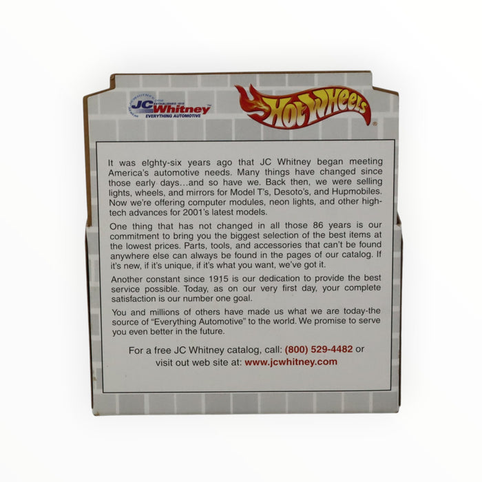 Hot Wheels Shoe Box (JC Whitney) Promo (2001)