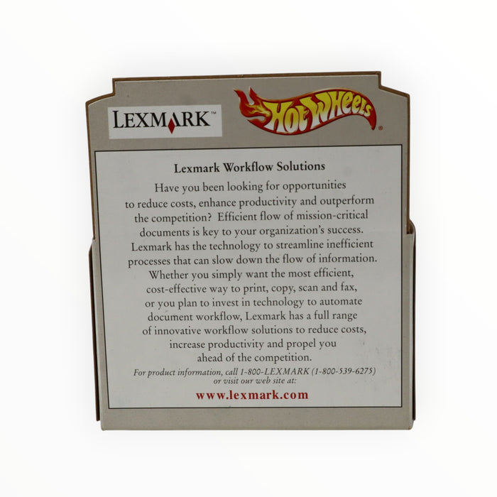 Hot Wheels '67 Pontiac GTO (Lexmark) Promo (2001)