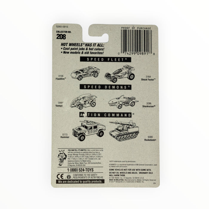 Hot Wheels Avus Quattro - Mainline (1995) #208