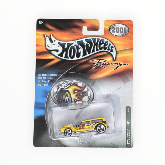 Hot Wheels The Demon (#22, Caterpillar) Pro Racing (2001)